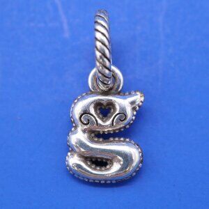 Brighton Initial "g" Bracelet Dangle Charm Lowercase Letter